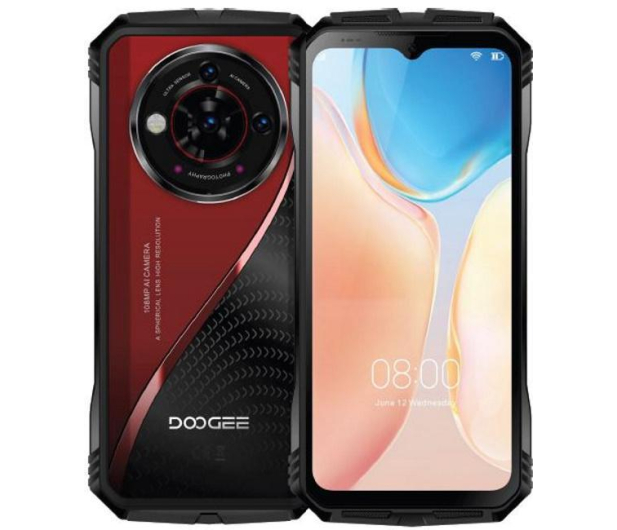 Doogee S118 Pro 8/512GB Czerwony - 1318769 - zdjęcie